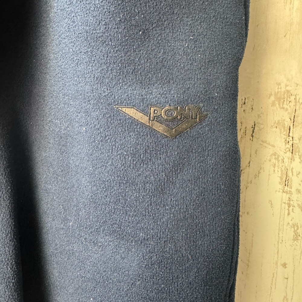 Pony Dark Blue Joggers for Men size Large - Picture 4 of 10